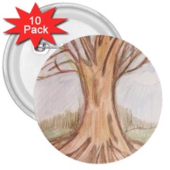 Roots 3  Button (10 Pack) by glendatartist