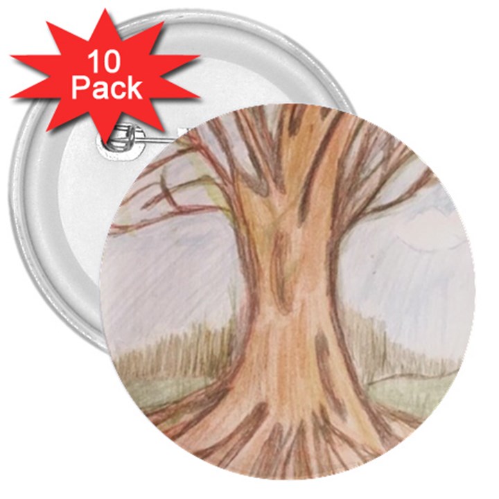 roots 3  Button (10 pack)