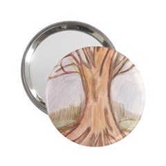 Roots 2 25  Handbag Mirror by glendatartist