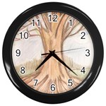 roots Wall Clock (Black) Front