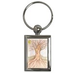 roots Key Chain (Rectangle) Front