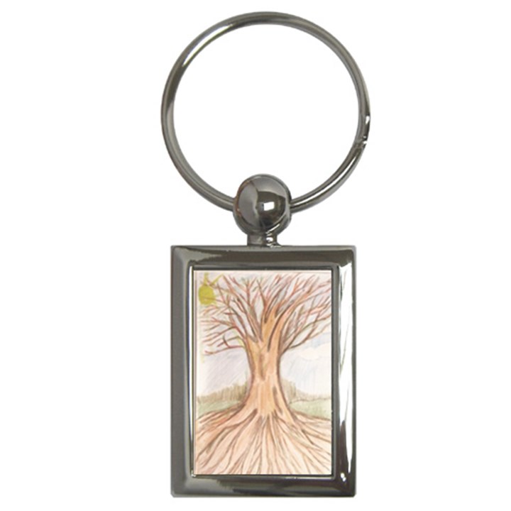 roots Key Chain (Rectangle)