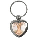 roots Key Chain (Heart) Front