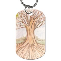 Roots Dog Tag (one Side) by glendatartist