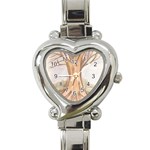 roots Heart Italian Charm Watch Front