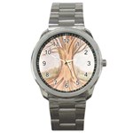 roots Sport Metal Watch Front