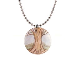 Roots 1  Button Necklace by glendatartist