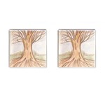 roots Cufflinks (Square) Front(Pair)