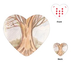 Roots Playing Cards (heart) by glendatartist