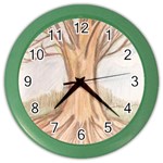 roots Color Wall Clock Front