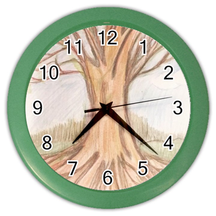 roots Color Wall Clock