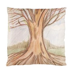 Roots Standard Cushion Case (one Side) by glendatartist