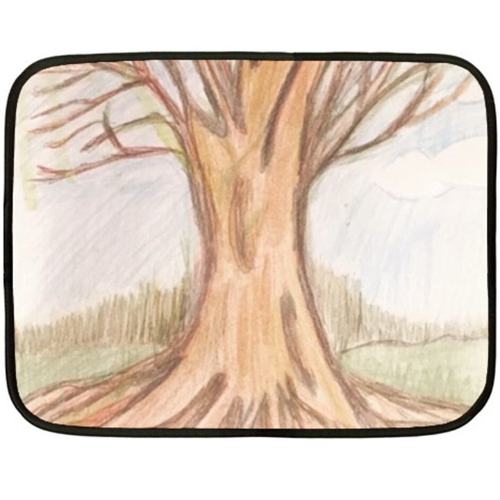 roots Double Sided Fleece Blanket (Mini)