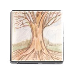 Roots Memory Card Reader (square) by glendatartist