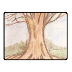 Roots Fleece Blanket (small) by glendatartist