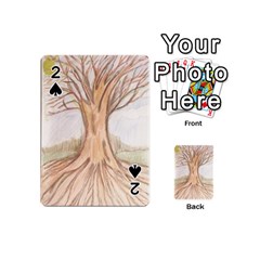 Roots Playing Cards 54 (mini) by glendatartist