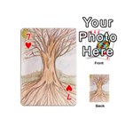 roots Playing Cards 54 (Mini) Front - Heart7