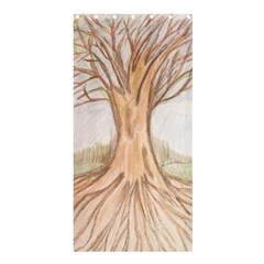 Roots Shower Curtain 36  X 72  (stall) by glendatartist