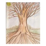 roots Shower Curtain 60  x 72  (Medium) 60 x72  Curtain