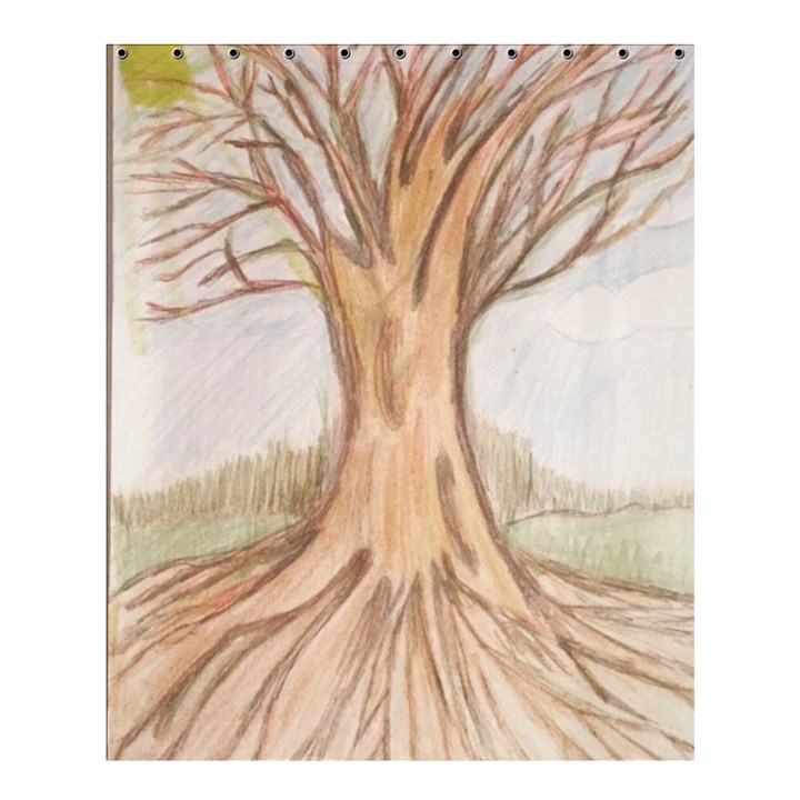 roots Shower Curtain 60  x 72  (Medium)