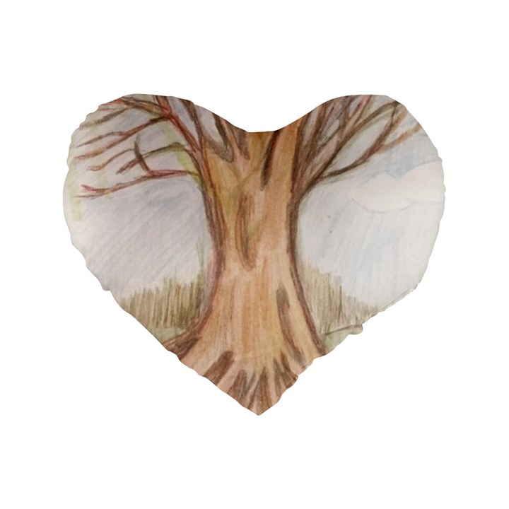 roots Standard 16  Premium Heart Shape Cushion 