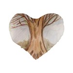 roots Standard 16  Premium Heart Shape Cushion  Back