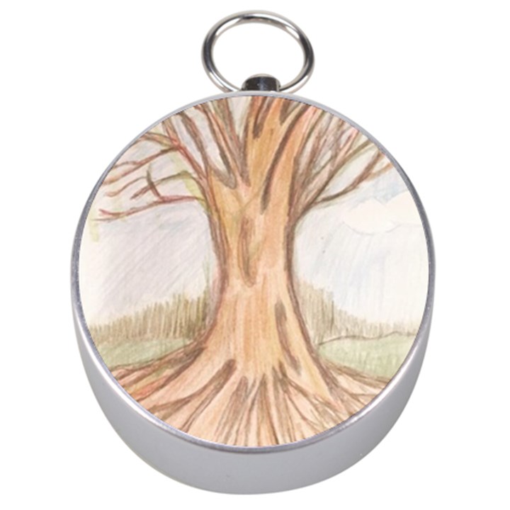 roots Silver Compass