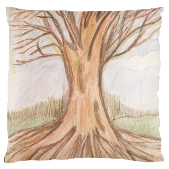 roots Large Flano Cushion Case (One Side)