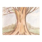 roots Double Sided Flano Blanket (Mini) 35 x27  Blanket Front