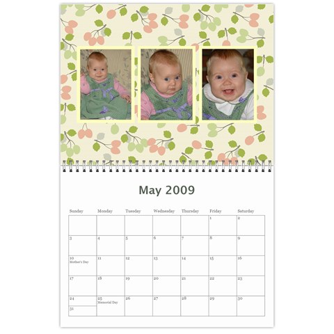 Girls Calender By Joyfulviktory May 2009