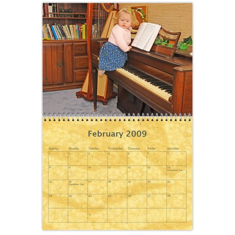 Girls Calendar By Joyfulviktory Feb 2009