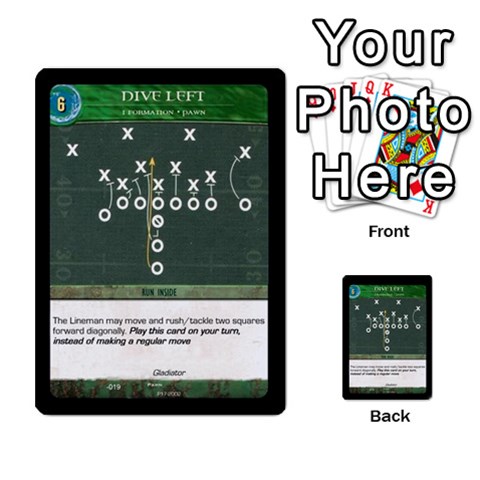 Football Offense Deck 02 By Michael Front 19