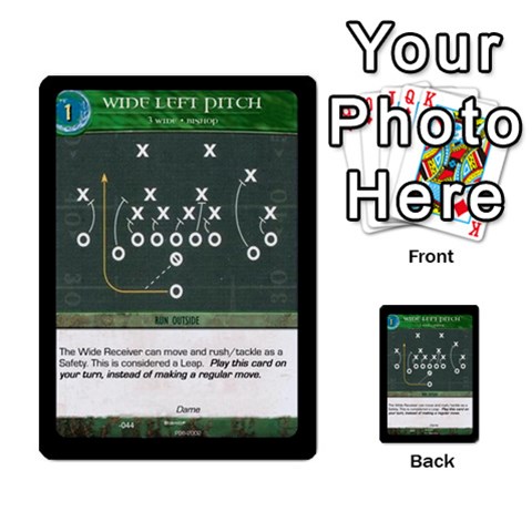 Football Offense Deck 02 By Michael Front 41