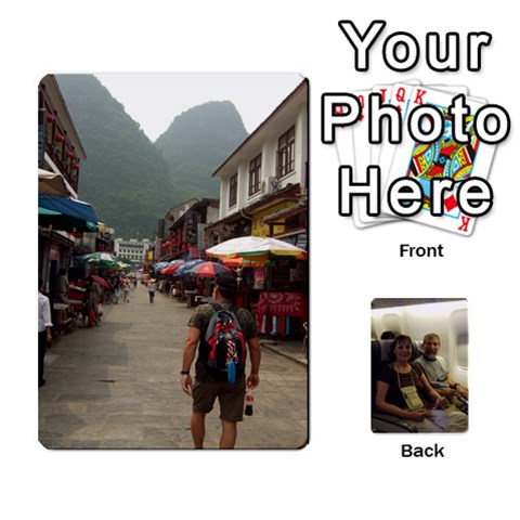 Yangshuo Cards By Lyn Clarke Front - Spade7