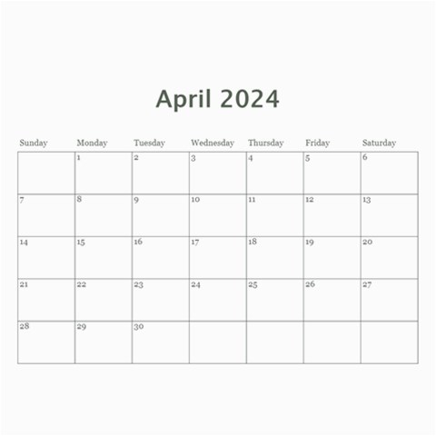 2024 Calander 1 By S Comiso Aug 2024