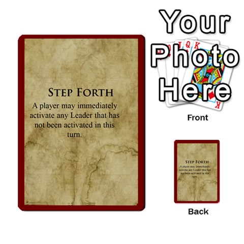 Dux Arda: Rohan, Isengard, Generic Fate Cards (minus Desperare) By Gunnar Lopez Front 48