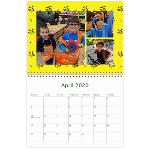 2020 Calendar By Dacian Reece Apr 2020