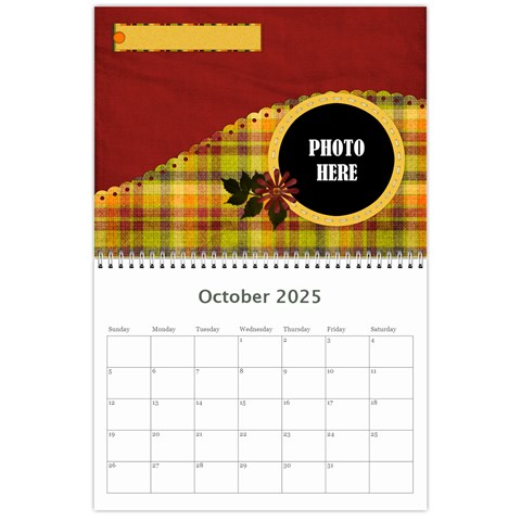 2025 Calendar Mix 3 By Lisa Minor Oct 2025