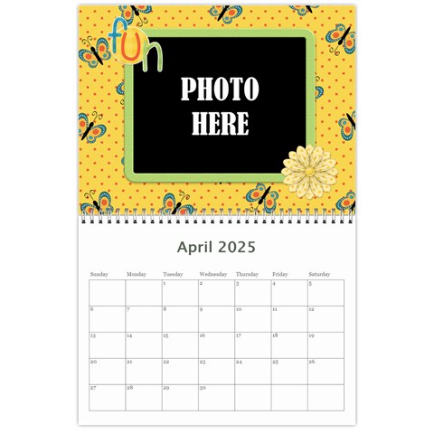 2025 Calendar Mix 3 By Lisa Minor Apr 2025