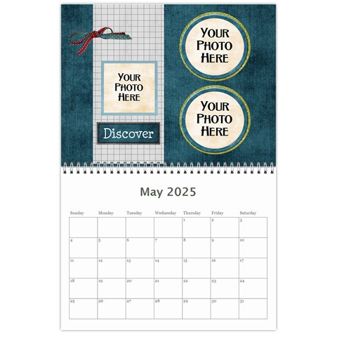 2025 Learn Discover Explore Calendar By Lisa Minor May 2025