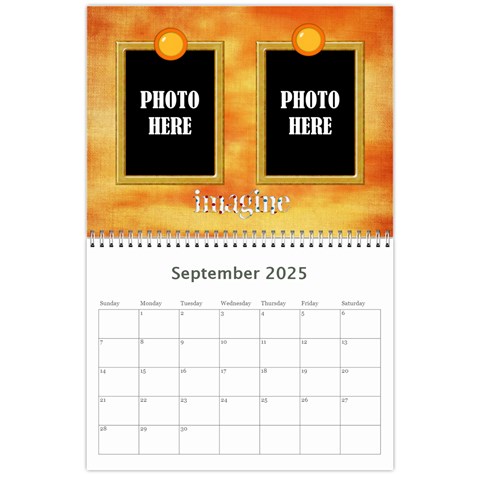 2025 Celebrate Calendar By Lisa Minor Sep 2025