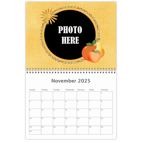 2025 At The Park Calendar By Lisa Minor Nov 2025