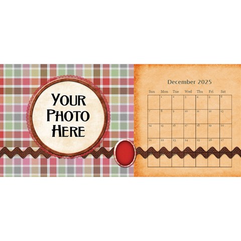 2025 Sml 11x5 Calendar By Lisa Minor Dec 2025