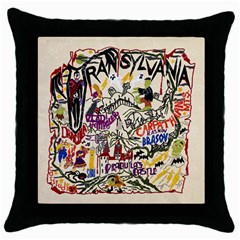 Throw Pillow Case (Black)