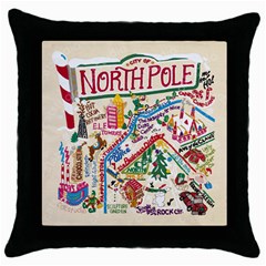 Throw Pillow Case (Black)