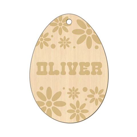 Personalized Easter Basket Tag Name 3 By Joe Front