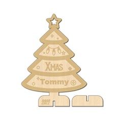 Personalized 3d Xmas Tree Ornament