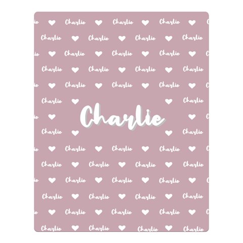 Personalized Name Kids Baby Gift By Wanni 80 x60  Blanket Front