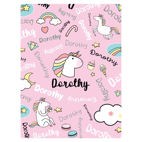 Personalized Baby Unicorn Blanket By Joe 40 x30  Blanket Front