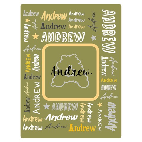 Personalized Name Blanket By Joe 40 x30  Blanket Front